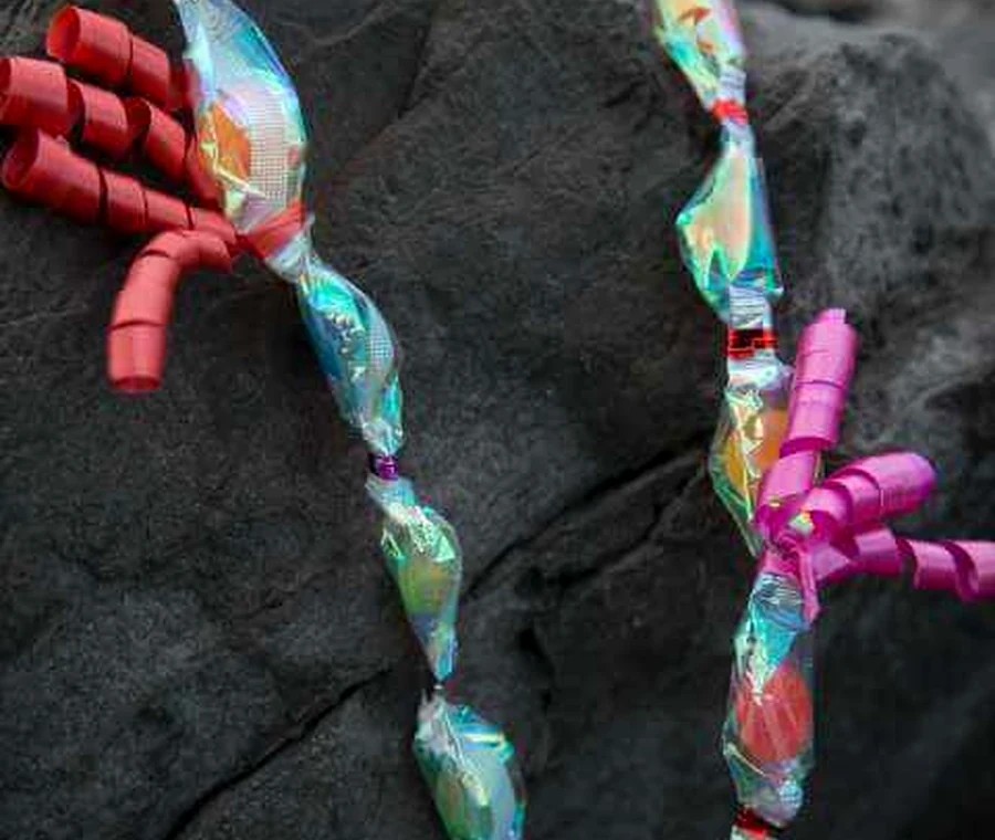 Colorful candy lei
